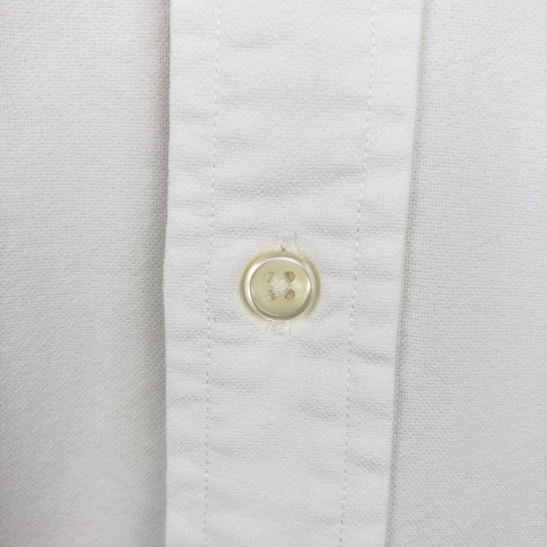 Ralph Lauren RALPH LAUREN Short Sleeve Button Down Shirt Men's M cotton white type Vintage Second Hand