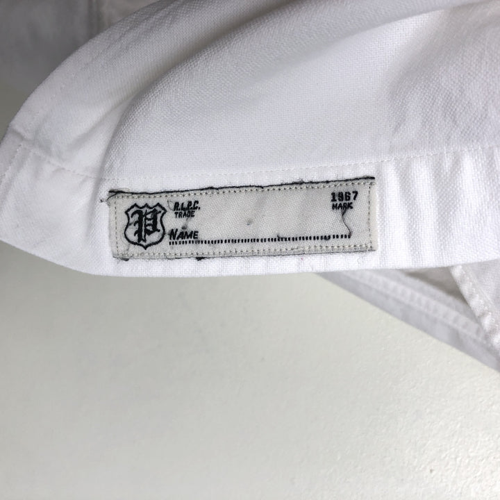 Ralph Lauren RALPH LAUREN Short Sleeve Button Down Shirt Men's M cotton white type Vintage Second Hand