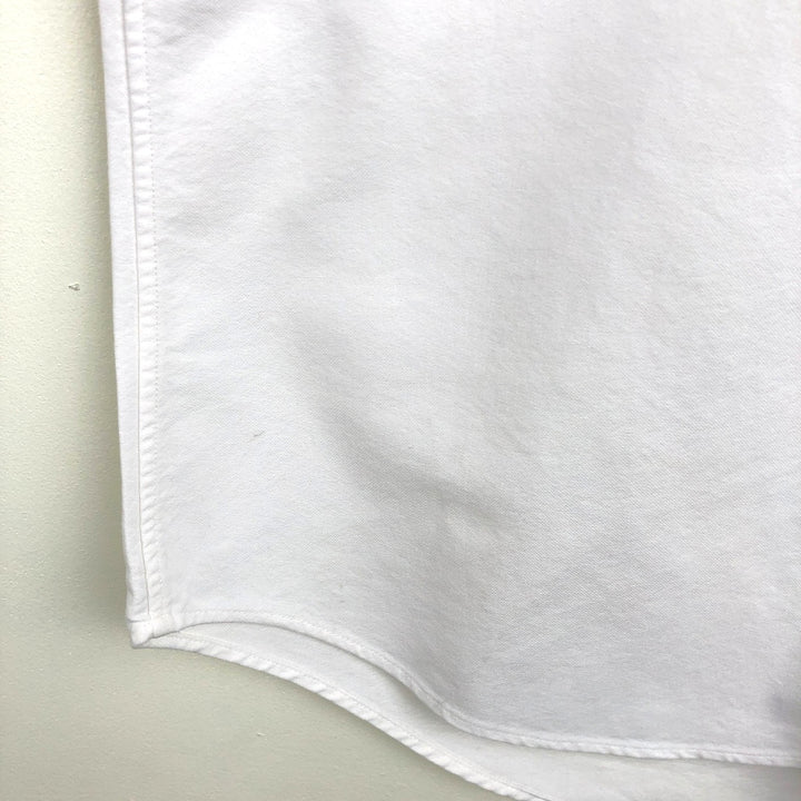 Ralph Lauren RALPH LAUREN Short Sleeve Button Down Shirt Men's M cotton white type Vintage Second Hand