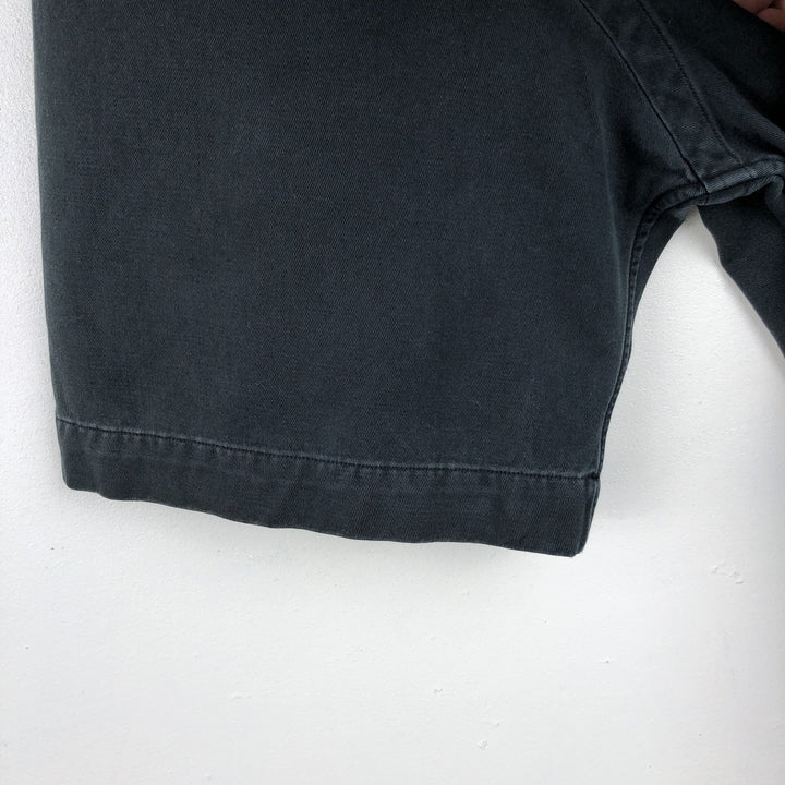 Ralph Lauren BLAKE short sleeve button down shirt, men's size M cotton black type Vintage Second Hand