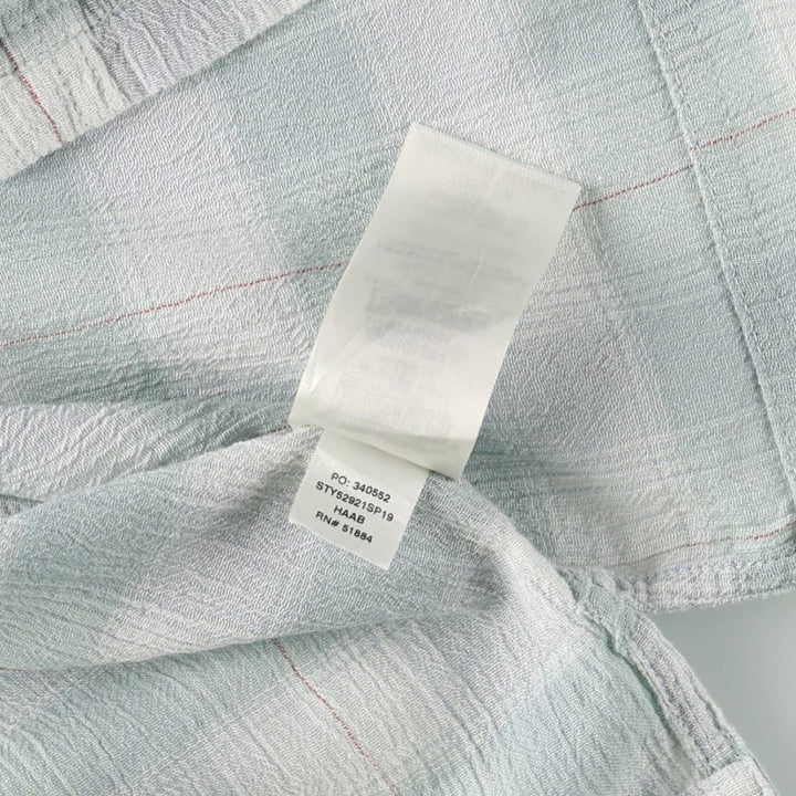 Patagonia Organic Cotton 52921SP19 Short-Sleeve Cotton Check Shirt, Boxy Shirt, Men's Size M cotton white type Vintage Second Hand