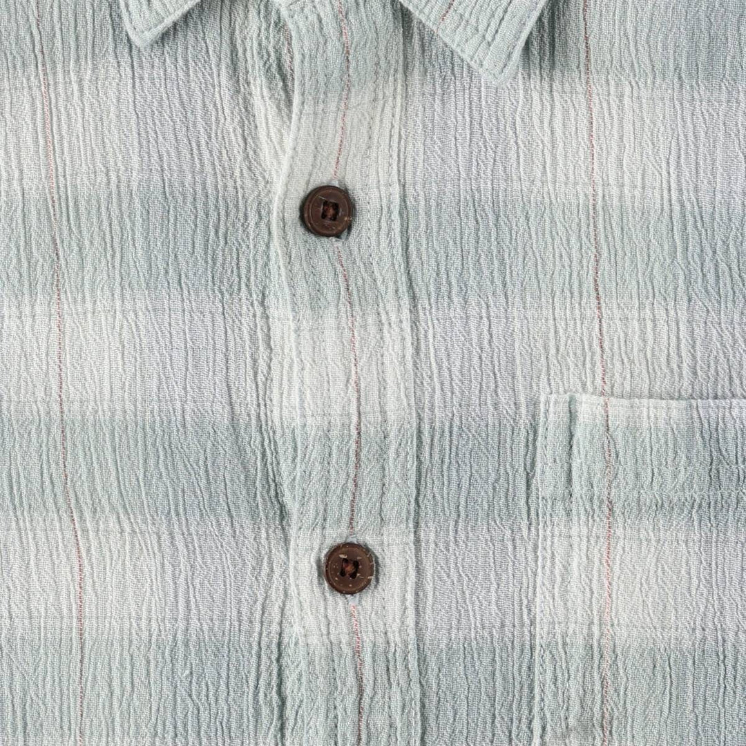 Patagonia Organic Cotton 52921SP19 Short-Sleeve Cotton Check Shirt, Boxy Shirt, Men's Size M cotton white type Vintage Second Hand