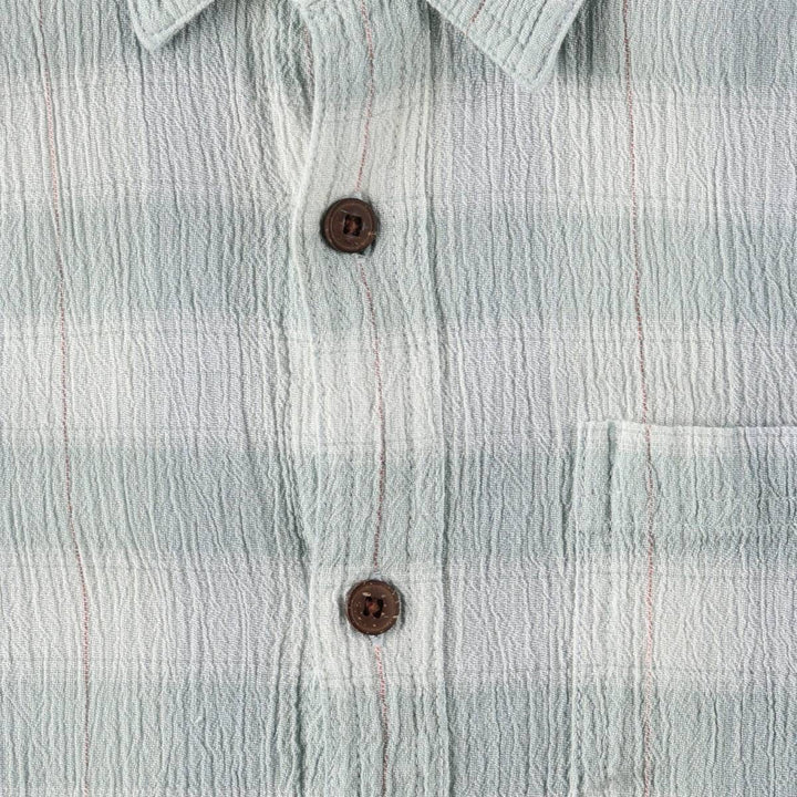 Patagonia Organic Cotton 52921SP19 Short-Sleeve Cotton Check Shirt, Boxy Shirt, Men's Size M cotton white type Vintage Second Hand