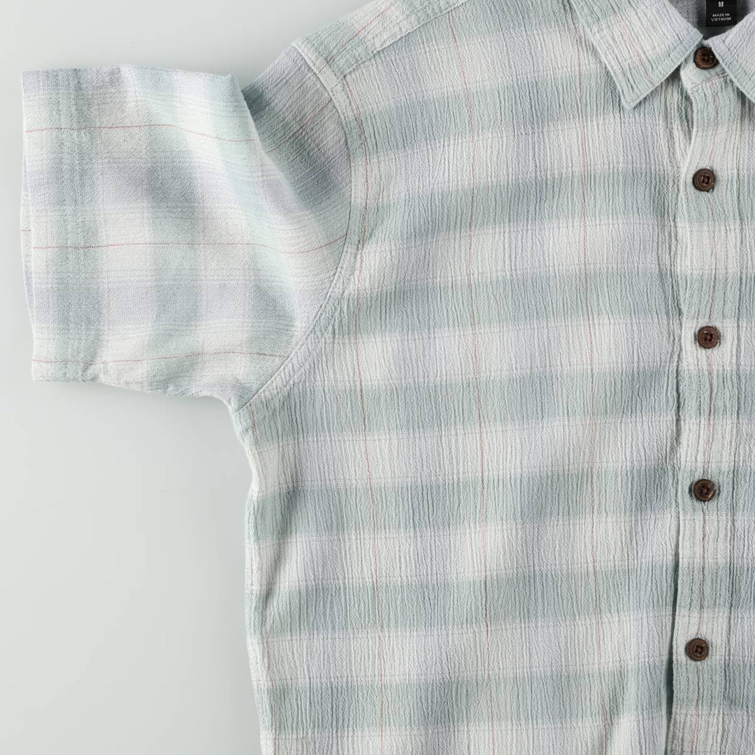 Patagonia Organic Cotton 52921SP19 Short-Sleeve Cotton Check Shirt, Boxy Shirt, Men's Size M cotton white type Vintage Second Hand