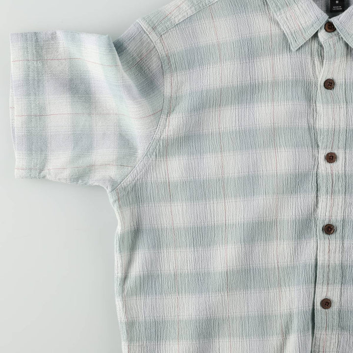 Patagonia Organic Cotton 52921SP19 Short-Sleeve Cotton Check Shirt, Boxy Shirt, Men's Size M cotton white type Vintage Second Hand