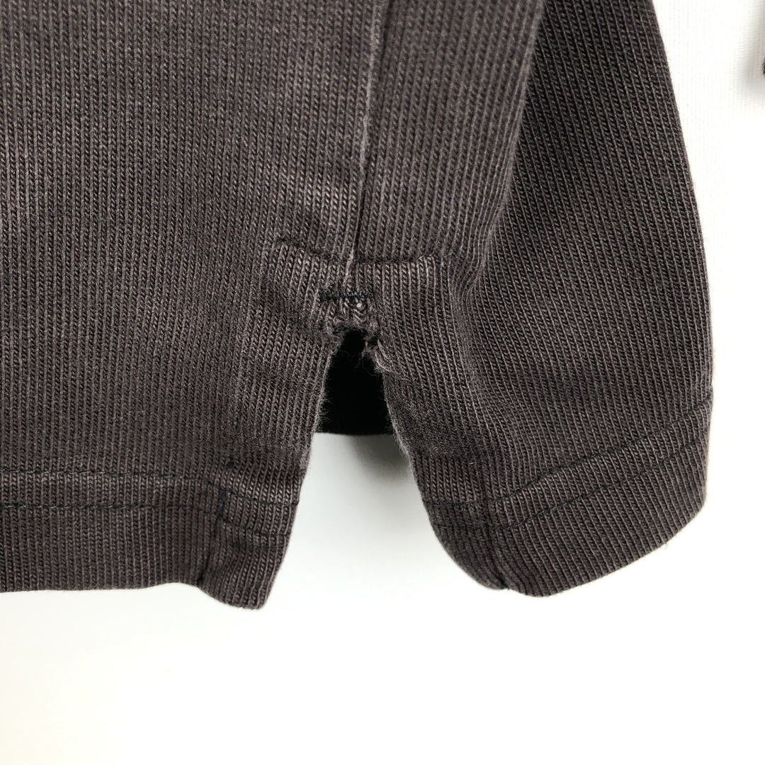 Ralph Lauren POLO by Ralph Lauren long sleeve rugby shirt, men's size L cotton black type Vintage Second Hand