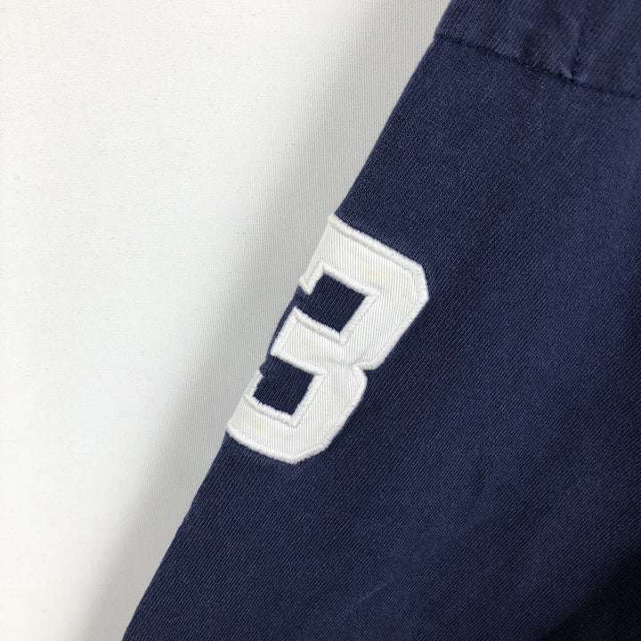 Ralph Lauren POLO by Ralph Lauren Big Pony Long Sleeve Rugby Shirt Men's XL cotton navy blue type Vintage Second Hand