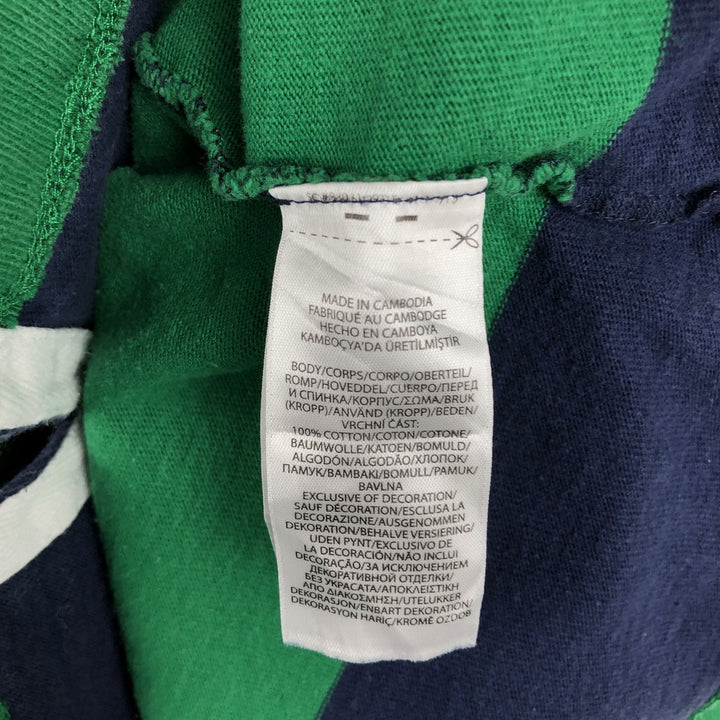 Ralph Lauren POLO RALPH LAUREN CLASSIC FIT Long-Sleeve Rugby Shirt, Men's Size XL (approx.) cotton green type Vintage Second Hand