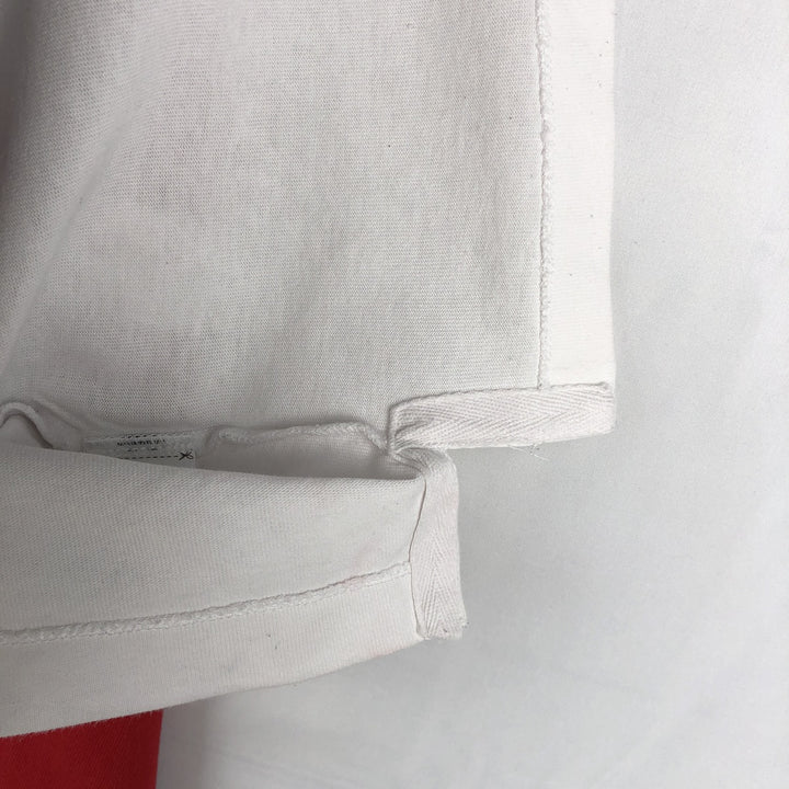 Ralph Lauren POLO RALPH LAUREN CUSTOM SLIM FIT Big Pony Long Sleeve Rugby Shirt Men's M cotton red type Vintage Second Hand