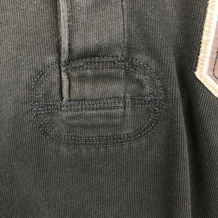 Ralph Lauren POLO JEANS COMPANY Long-Sleeve Rugby Shirt, Men's Size L (approx.) unclear black type Vintage Second Hand
