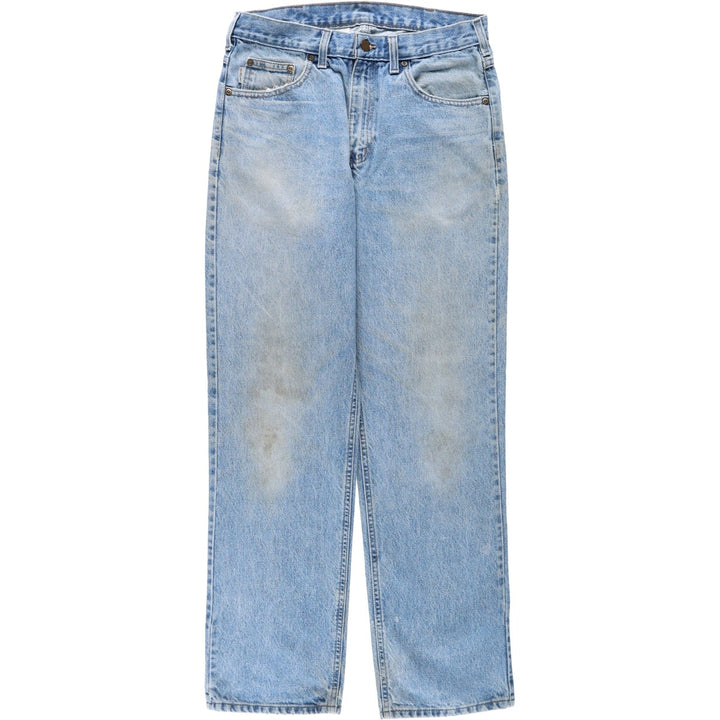 Carhartt Traditional FIT Straight Denim Pants, Men's, W32 equivalent cotton blue type Vintage Second Hand