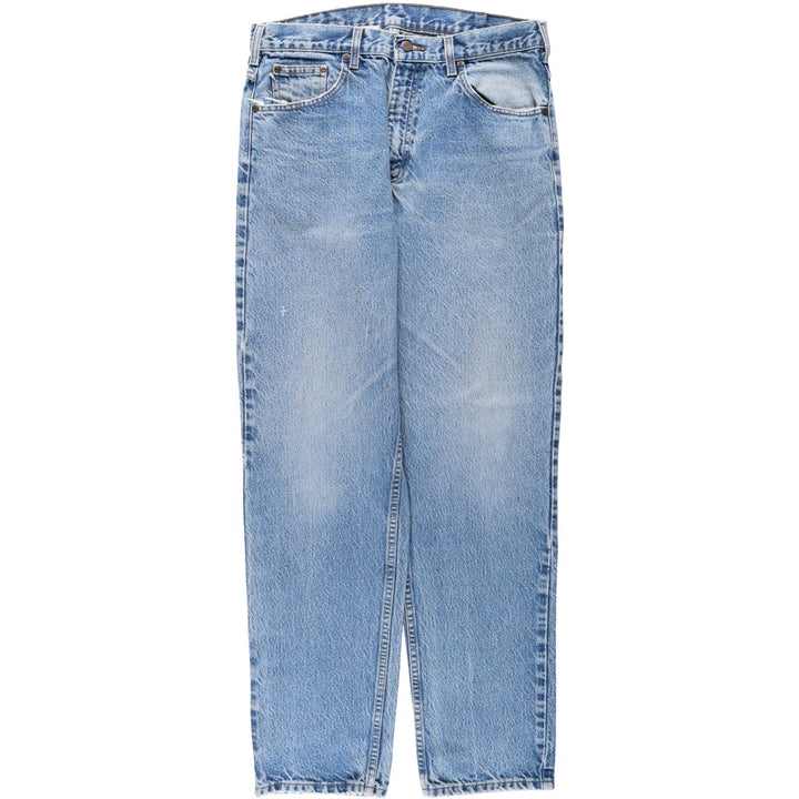 Carhartt Tapered Denim Pants for Men, W34 equivalent cotton blue type Vintage Second Hand