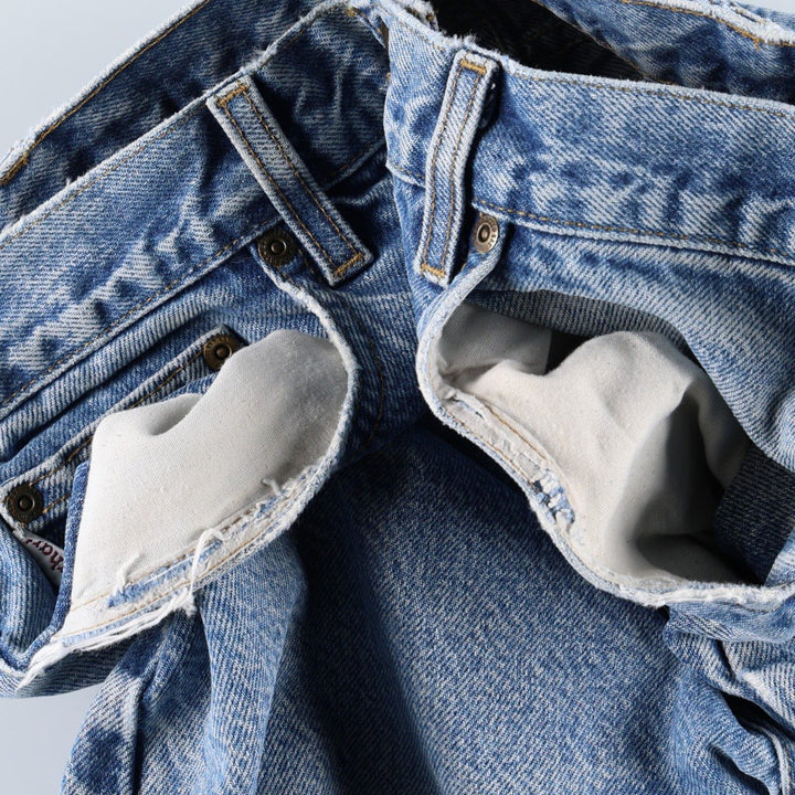 Carhartt Tapered Denim Pants for Men, W34 equivalent cotton blue type Vintage Second Hand