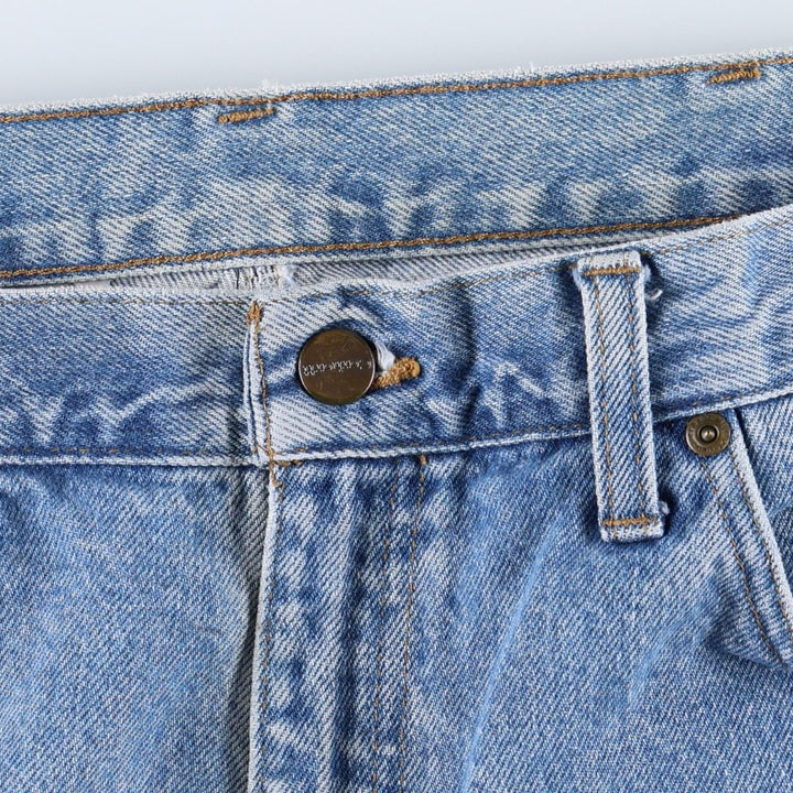 Carhartt Relaxed Fit Tapered Denim Pants for Men, W35 cotton Blue type light blue Vintage Second Hand