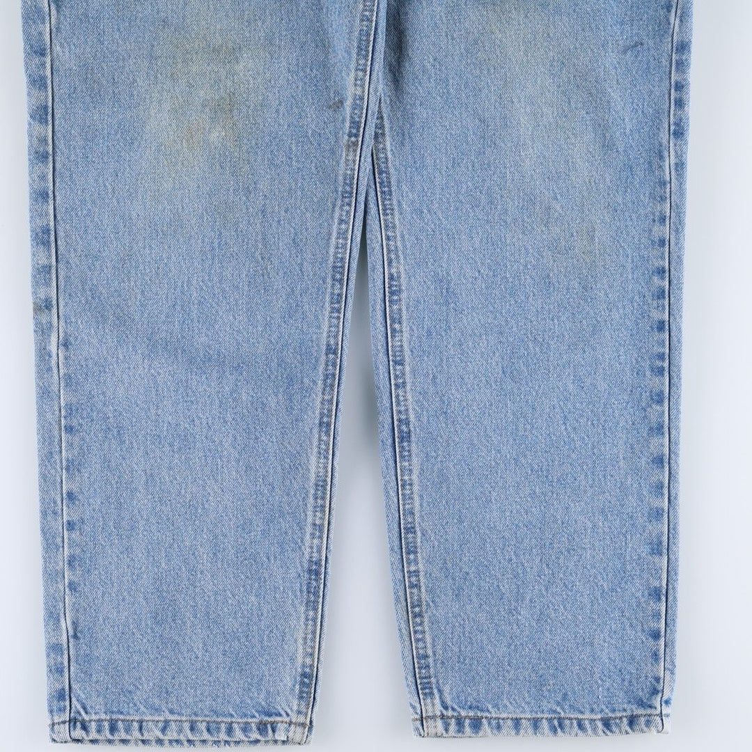 Carhartt Relaxed Fit Tapered Denim Pants for Men, W35 cotton Blue type light blue Vintage Second Hand