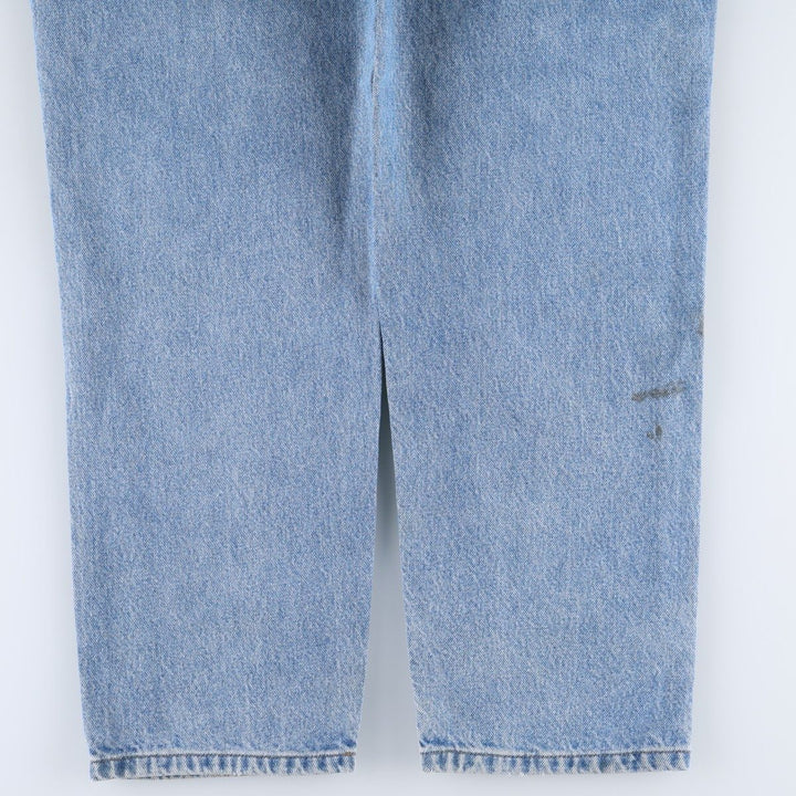 Carhartt Relaxed Fit Tapered Denim Pants for Men, W35 cotton Blue type light blue Vintage Second Hand