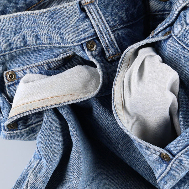 Carhartt Relaxed Fit Tapered Denim Pants for Men, W35 cotton Blue type light blue Vintage Second Hand