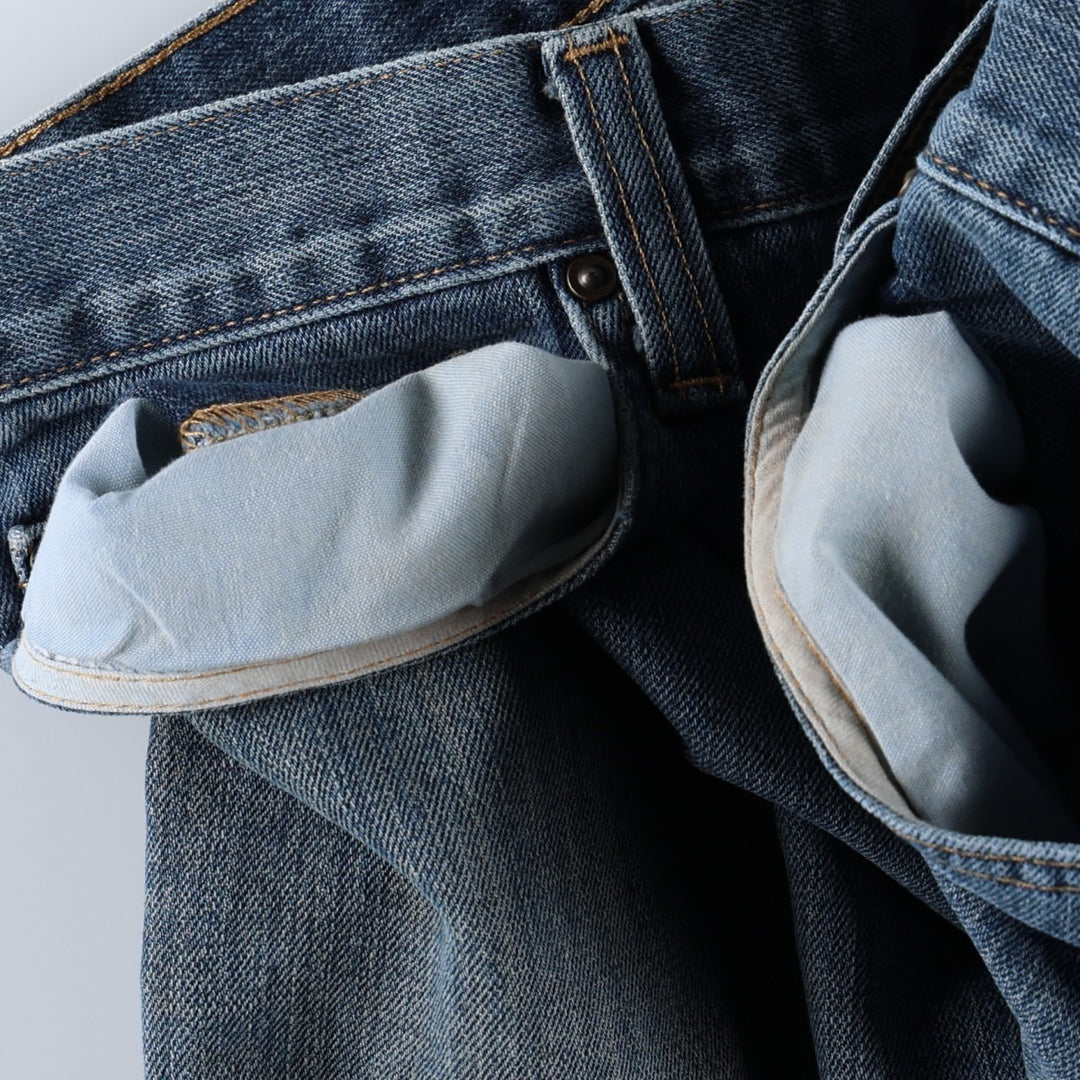 Carhartt Straight Denim Pants for Men, W34 equivalent cotton blue type Vintage Second Hand