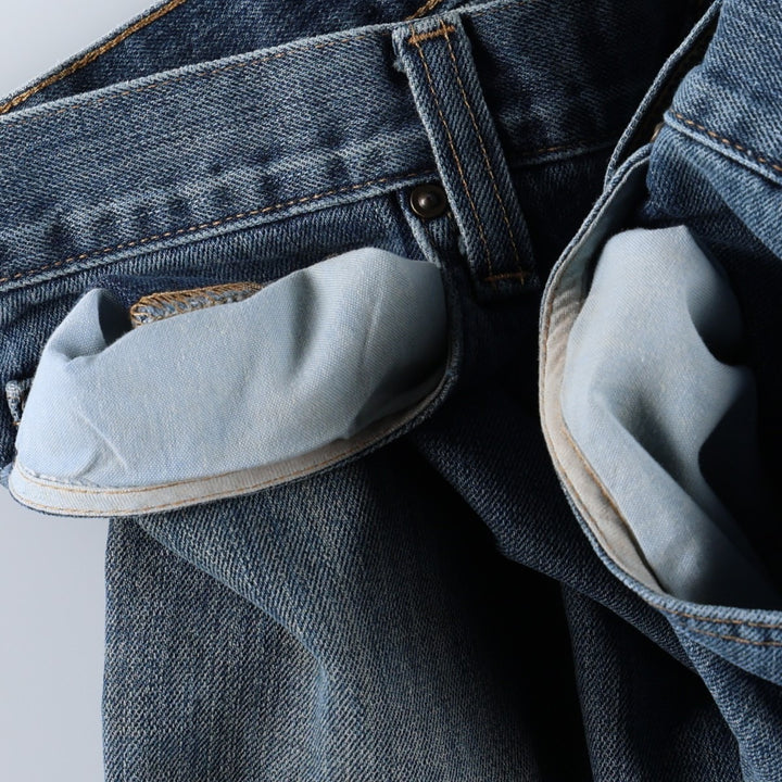 Carhartt Straight Denim Pants for Men, W34 equivalent cotton blue type Vintage Second Hand