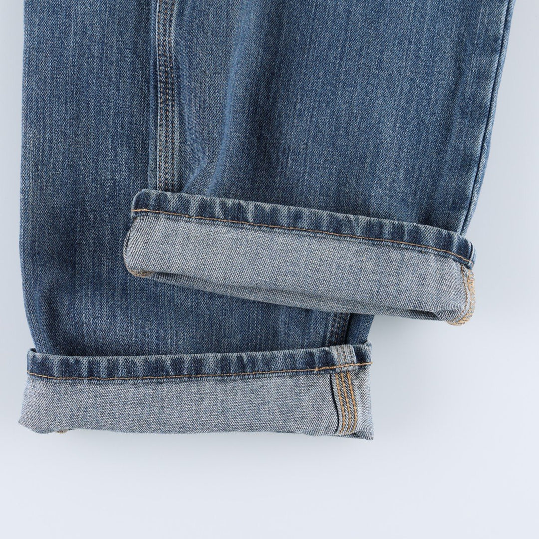 Carhartt Straight Denim Pants for Men, W34 equivalent cotton blue type Vintage Second Hand