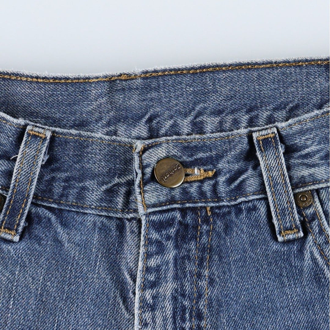 Carhartt Straight Denim Pants for Men, W32 equivalent unclear blue type Vintage Second Hand