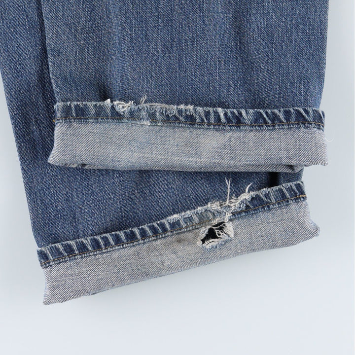 Carhartt Straight Denim Pants for Men, W32 equivalent unclear blue type Vintage Second Hand