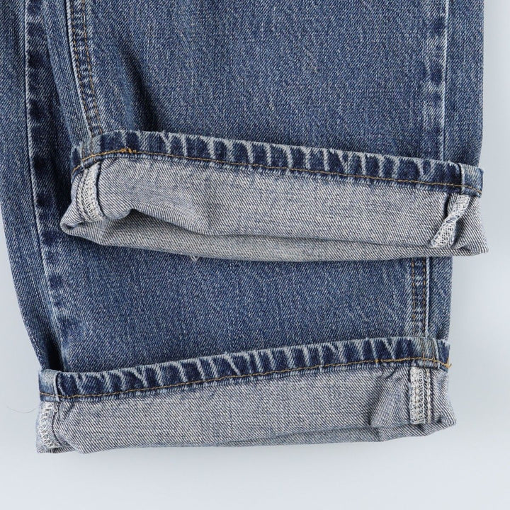 Carhartt Straight Denim Pants for Men, W32 equivalent unclear blue type Vintage Second Hand