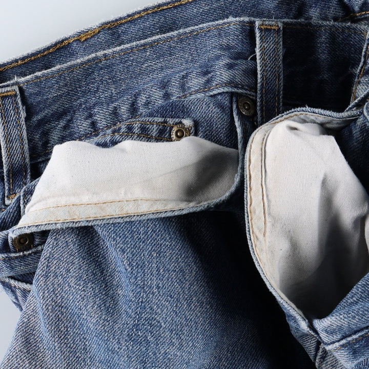 Carhartt Straight Denim Pants for Men, W32 equivalent unclear blue type Vintage Second Hand