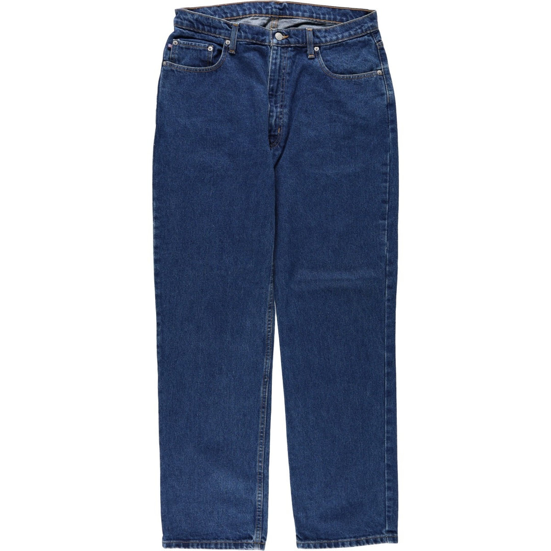 Ralph Lauren CLASSIC JEAN Tapered Denim Pants, Men's Size W34 (approx.) cotton blue type Vintage Second Hand