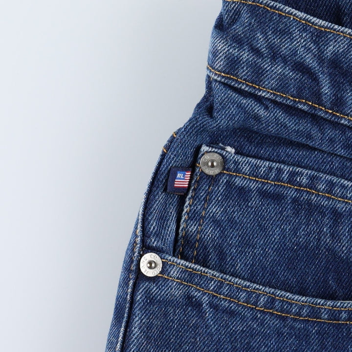 Ralph Lauren CLASSIC JEAN Tapered Denim Pants, Men's Size W34 (approx.) cotton blue type Vintage Second Hand