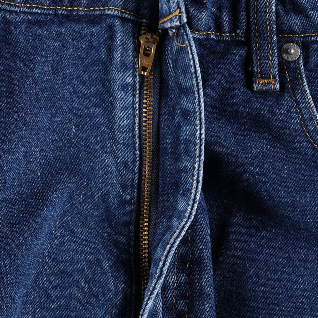 Ralph Lauren CLASSIC JEAN Tapered Denim Pants, Men's Size W34 (approx.) cotton blue type Vintage Second Hand