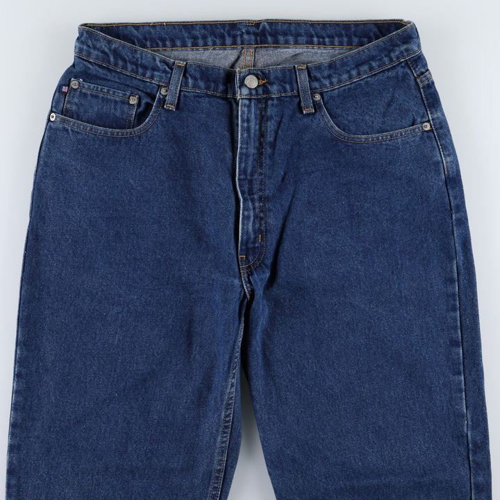 Ralph Lauren CLASSIC JEAN Tapered Denim Pants, Men's Size W34 (approx.) cotton blue type Vintage Second Hand