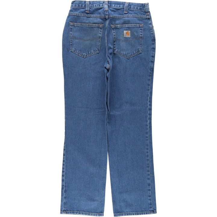 Carhartt Relaxed Fit Tapered Denim Pants, Men's Size W30 (approx.) cotton blue type Vintage Second Hand