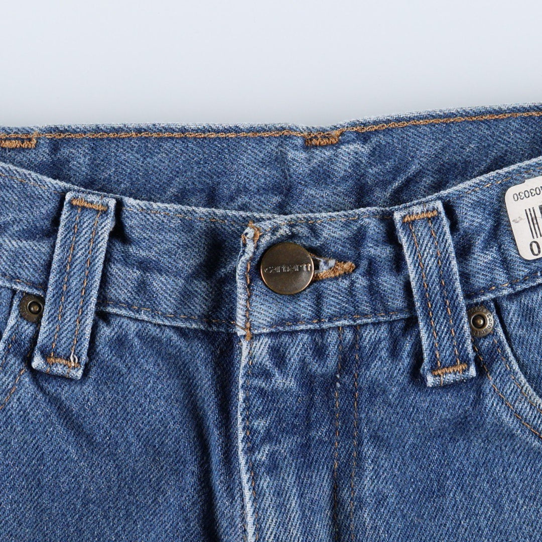 Carhartt Relaxed Fit Tapered Denim Pants, Men's Size W30 (approx.) cotton blue type Vintage Second Hand