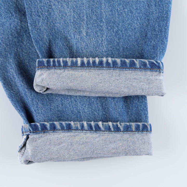 Carhartt Relaxed Fit Tapered Denim Pants for Men, W36 cotton blue type Vintage Second Hand