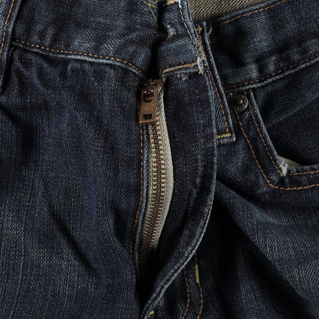 GAP 1969 Jeans Loose Straight Fit Straight Denim Pants, Men's W34 equivalent. cotton navy blue type Vintage Second Hand
