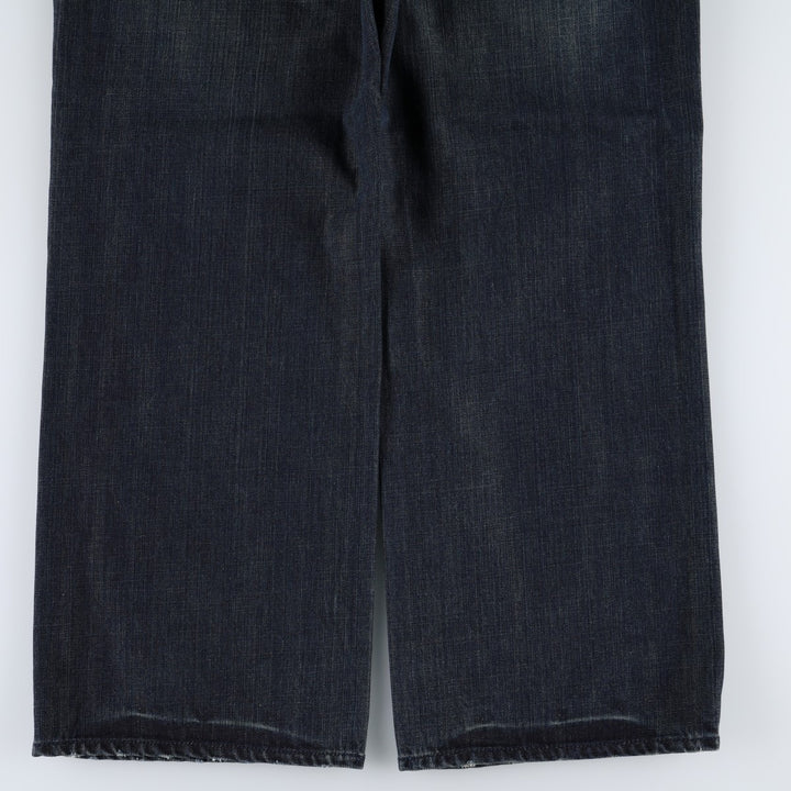 GAP 1969 Jeans Loose Straight Fit Straight Denim Pants, Men's W34 equivalent. cotton navy blue type Vintage Second Hand