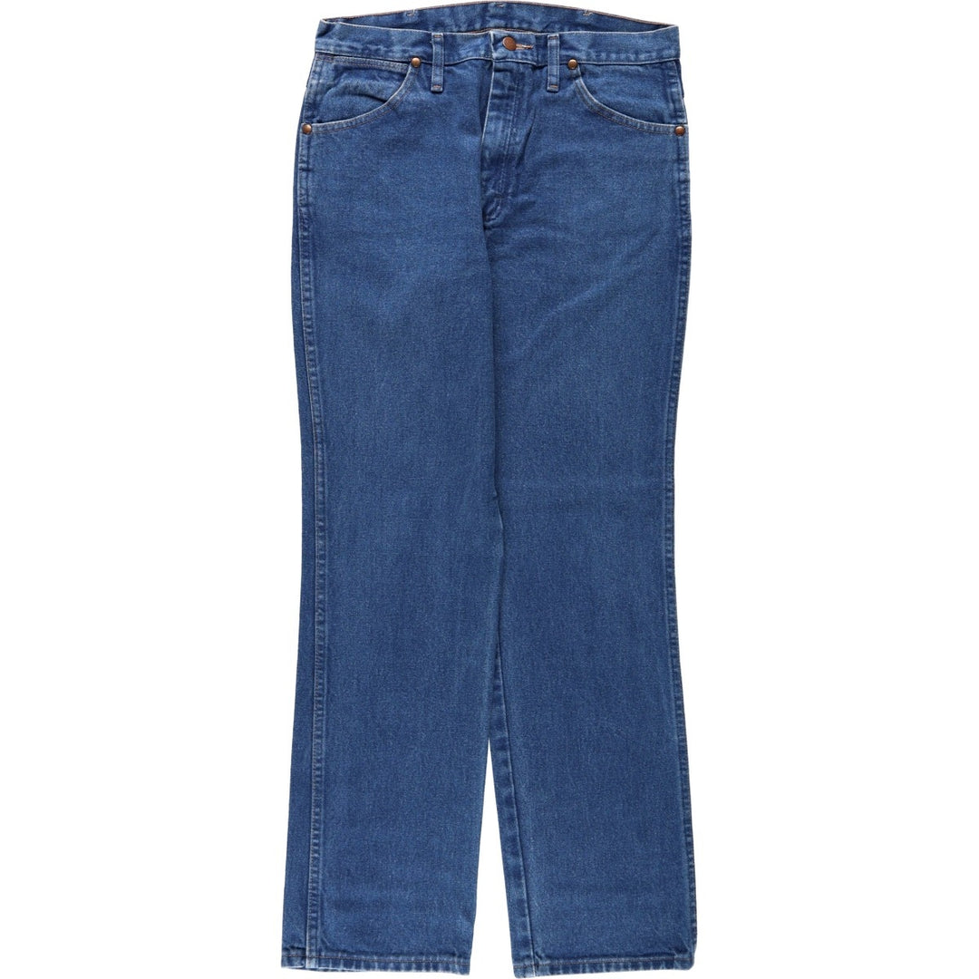 80s-90'S Wrangler Straight Denim Pants, Men's Size W32 (approx.), Vintage cotton blue type Vintage Second Hand