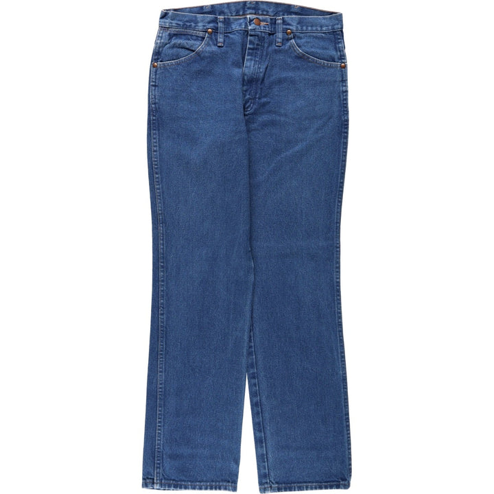 80s-90'S Wrangler Straight Denim Pants, Men's Size W32 (approx.), Vintage cotton blue type Vintage Second Hand