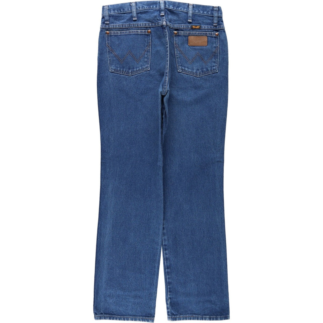 80s-90'S Wrangler Straight Denim Pants, Men's Size W32 (approx.), Vintage cotton blue type Vintage Second Hand
