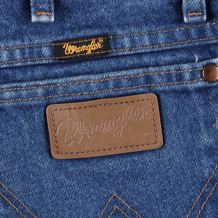 80s-90'S Wrangler Straight Denim Pants, Men's Size W32 (approx.), Vintage cotton blue type Vintage Second Hand