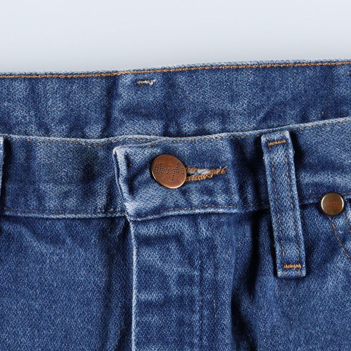 80s-90'S Wrangler Straight Denim Pants, Men's Size W32 (approx.), Vintage cotton blue type Vintage Second Hand