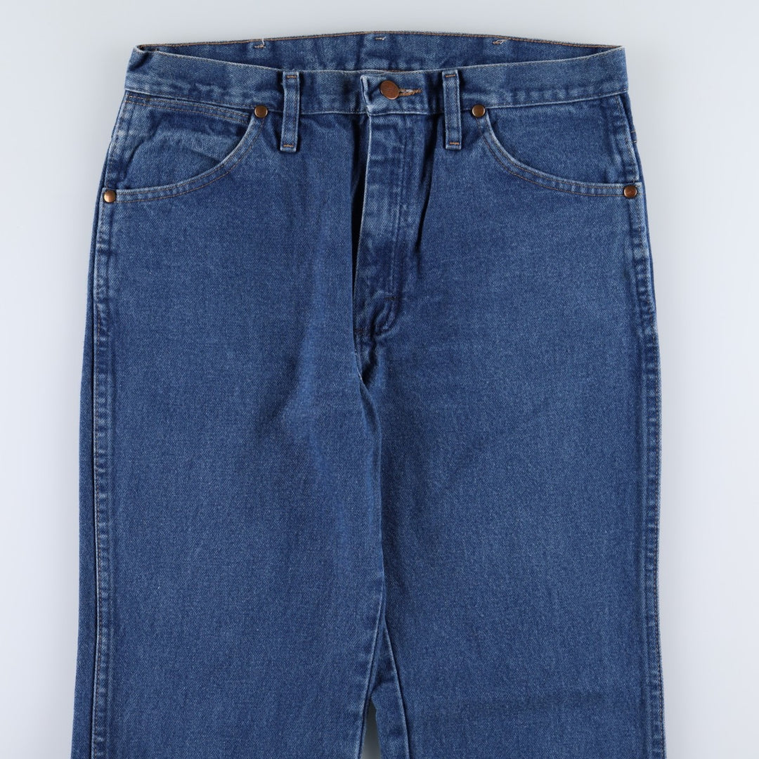 80s-90'S Wrangler Straight Denim Pants, Men's Size W32 (approx.), Vintage cotton blue type Vintage Second Hand