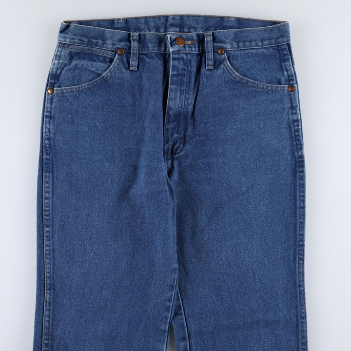 80s-90'S Wrangler Straight Denim Pants, Men's Size W32 (approx.), Vintage cotton blue type Vintage Second Hand