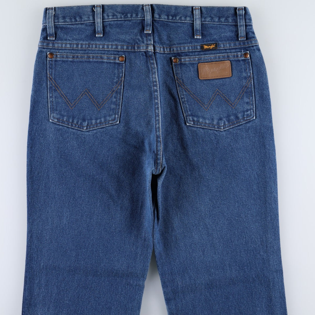 80s-90'S Wrangler Straight Denim Pants, Men's Size W32 (approx.), Vintage cotton blue type Vintage Second Hand