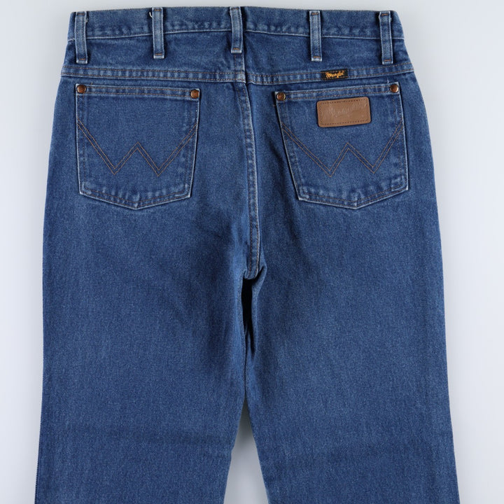 80s-90'S Wrangler Straight Denim Pants, Men's Size W32 (approx.), Vintage cotton blue type Vintage Second Hand