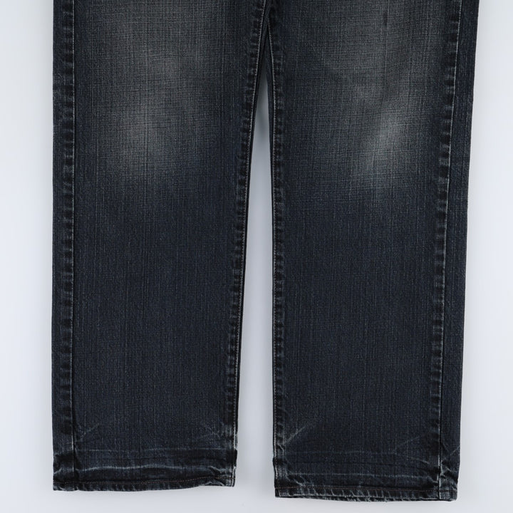 Guess Rebel Straight Leg Denim Pants, Men's W34 (approx.) cotton navy blue type Vintage Second Hand