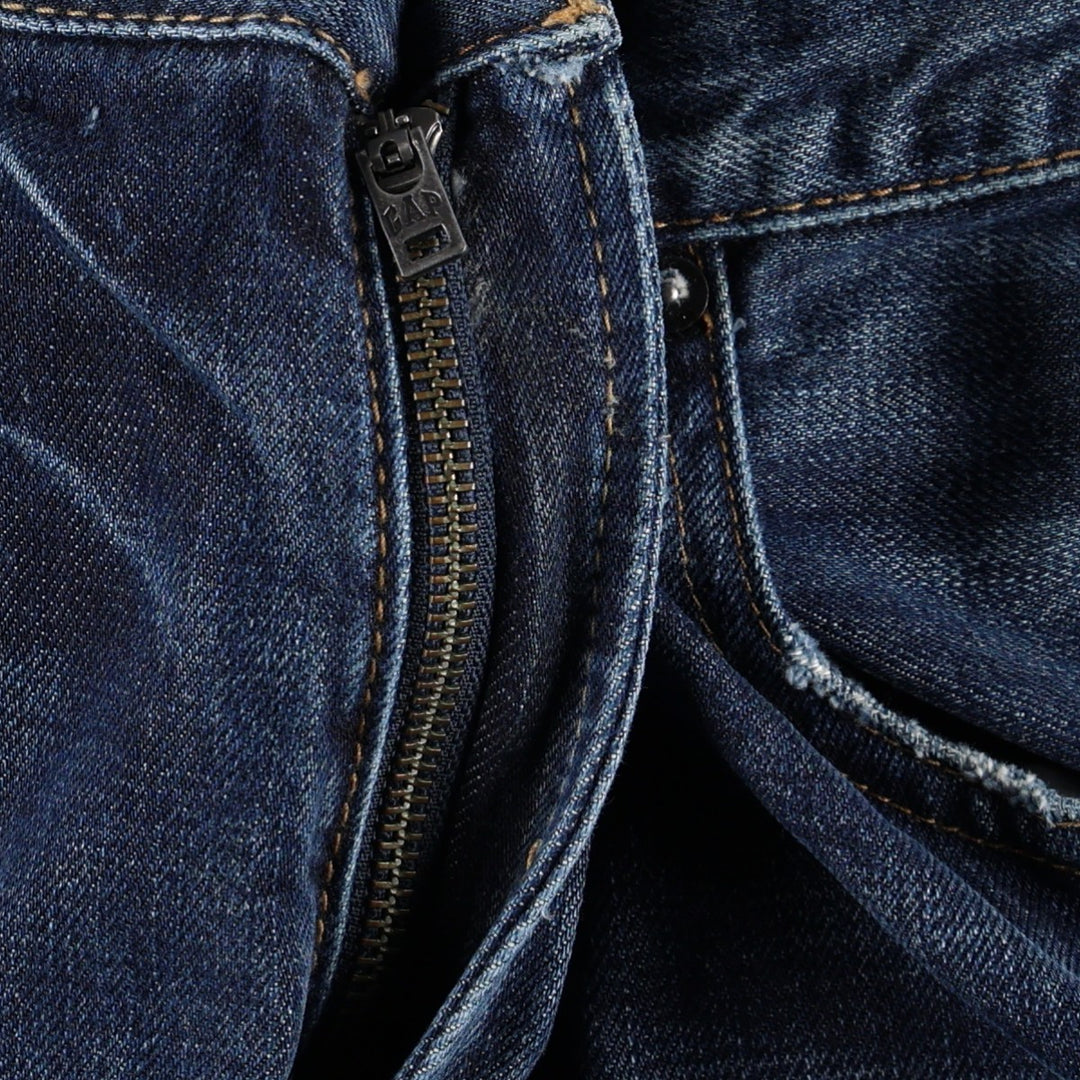 GAP 1969 LOOSE Straight Denim Pants, Men's W37 (approx.) cotton blue type Vintage Second Hand
