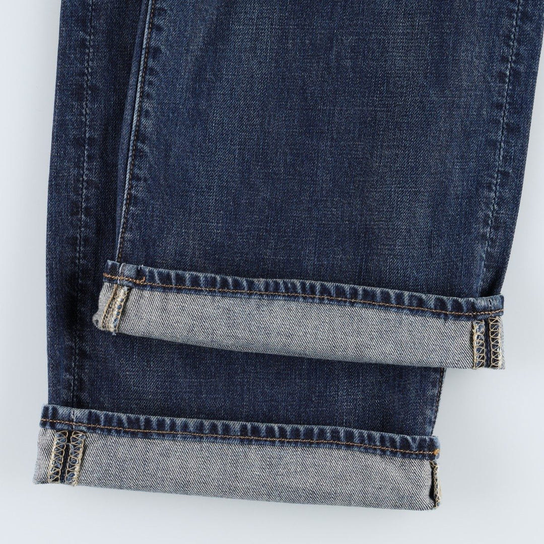 GAP 1969 LOOSE Straight Denim Pants, Men's W37 (approx.) cotton blue type Vintage Second Hand