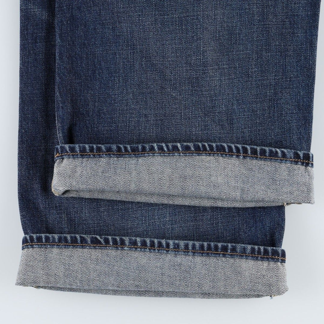 GAP 1969 LOOSE Straight Denim Pants, Men's W37 (approx.) cotton blue type Vintage Second Hand